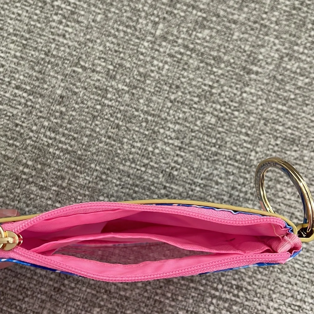• Lilly Pulitzer • NWT • ID Case with Zipper & Key Ring - Picture 7 of 11